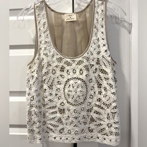 Urban Outfitters sheer Lace Blouse
